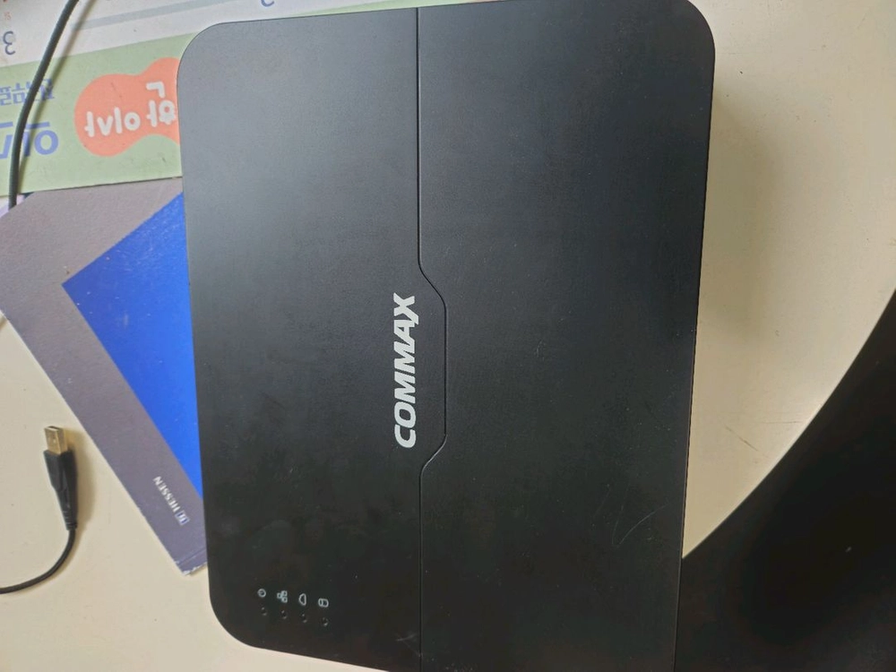 코맥스 nvr cctv 녹화기 카메라 4대 이미지