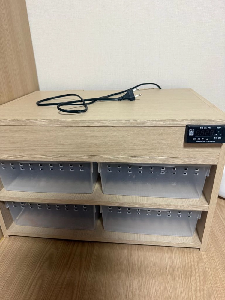 파충류 온열조명 사육장 세트 이미지