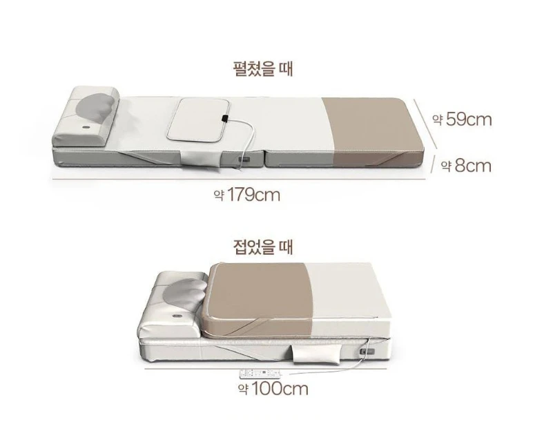 제스파 루즈노 온열 목 어깨 안마기 전신 등 허리 지압 마사지기, ZP5480 이미지