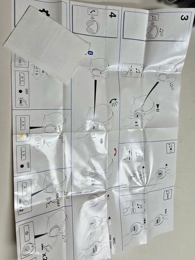 벤츠 헤드폰 헤드셋 노이즈캔슬링 노캔 팝니다!!! 이미지
