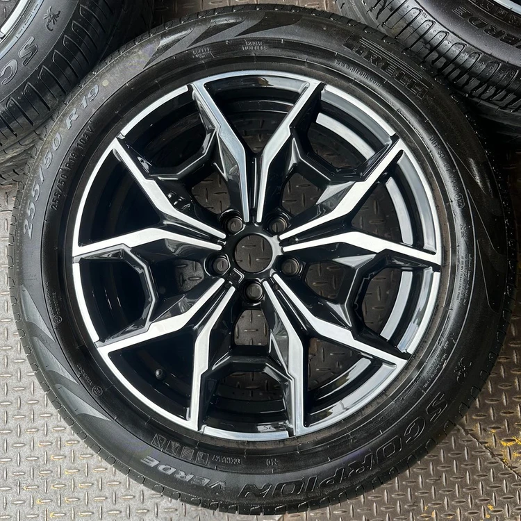 19인치 BMW X3 887M 순정휠타이어 1대분 PCD112 7.5J +32 트래드 80% 이미지