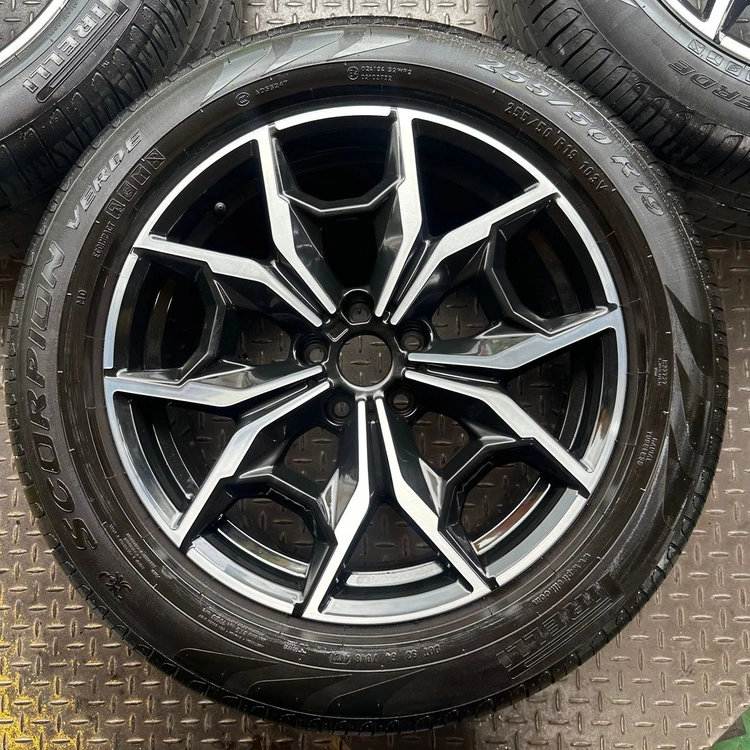 19인치 BMW X3 887M 순정휠타이어 1대분 PCD112 7.5J +32 트래드 80% 이미지
