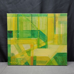 1981년 비구상 유화그림 이미지