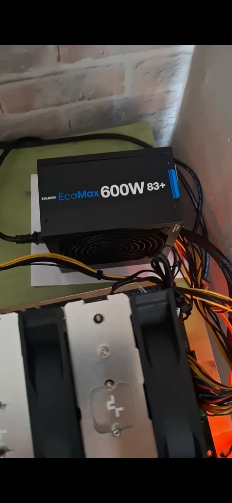민트급 잘만 EcoMax 600w 파워 이미지