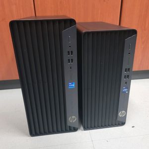 HP EliteDesk 800 G8 G9 데스크탑 컴퓨터 인텔 i7 11세대 12세대 LG전자 27인치 모니터 이미지