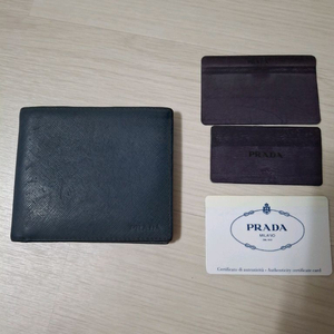 정품PRADA,지갑,프라다반지갑,사피아노 레더 반지갑,남자반지갑,명품지갑 이미지