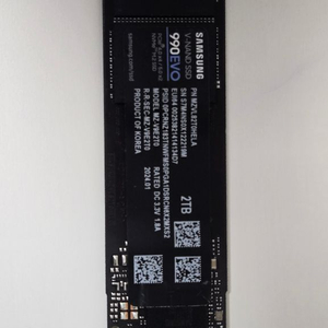 삼성990evo 2t M.2 NVMe SSD 2TB 이미지