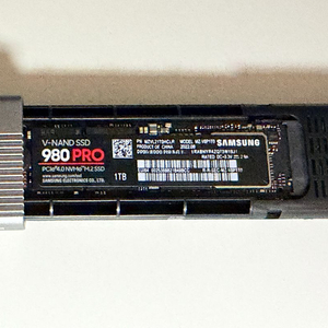 삼성 980Pro NVMe SSD 1TB 판매합니다. 이미지