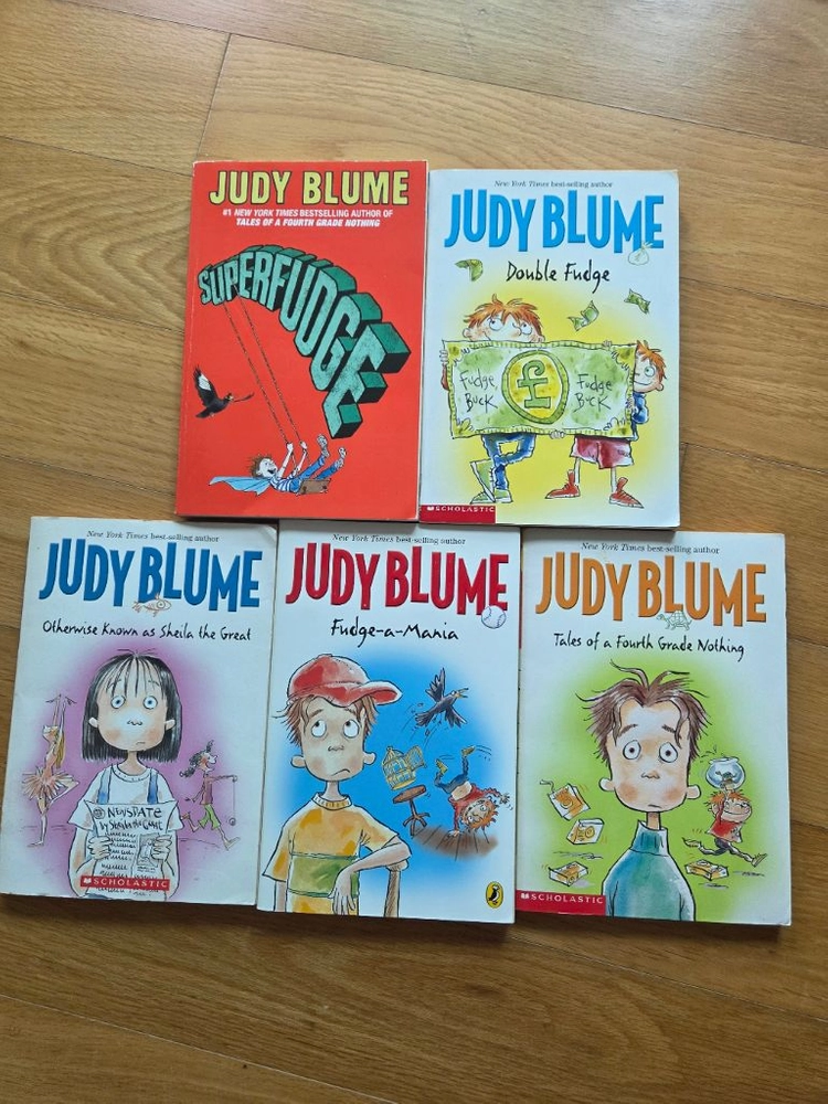 Judymoody 주디무디 11권, Junnie B.Jones 주니 B.존스 21권, Judy Blume 주디블룸 이미지