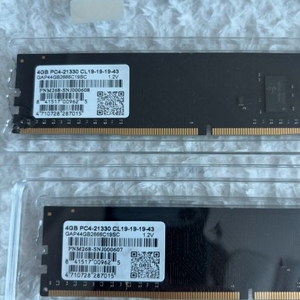 게일 DDR4 4GB 메모리 2개 세트 이미지