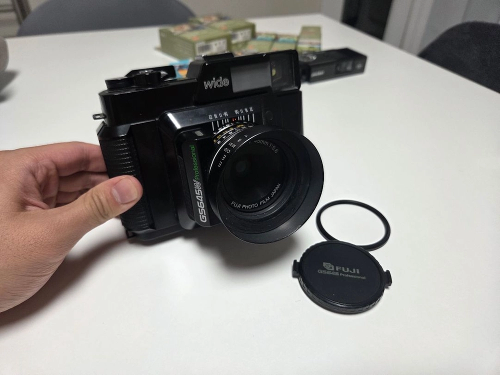 후지필름 후지카 GS645w 중형 카메라 이미지