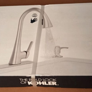kohler maxton 콜러 맥톤 무광 터치리스 주방수전 이미지