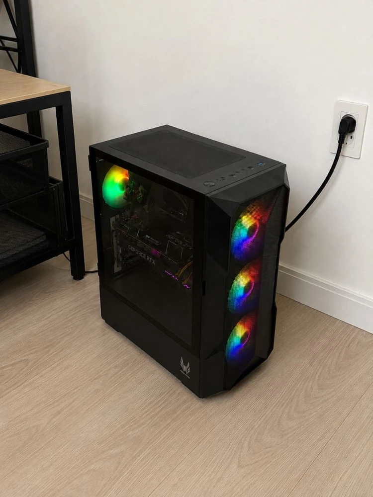 게이밍 컴퓨터 급처 rtx3070 + 12400f 상태 좋음 이미지