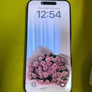 아이폰 15프로맥스 화이트256GB 이미지