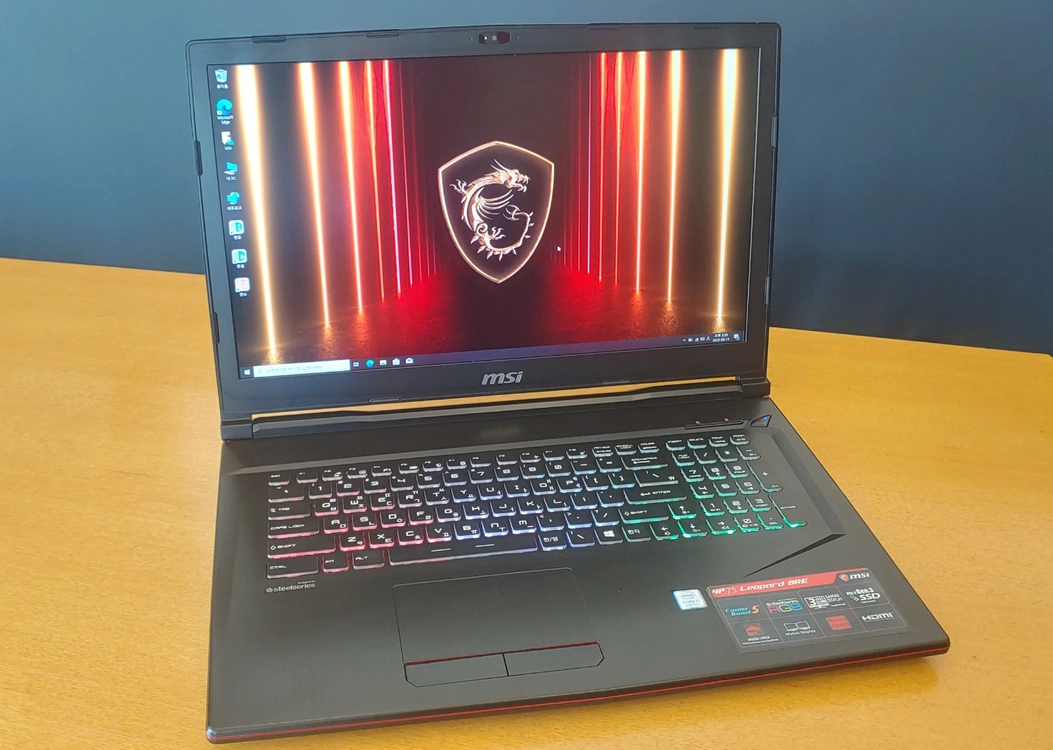 MSI 17.3인치 대화면 i7-8750H GTX1060 게이밍노트북 팝니다 - 안심되는 중고거래