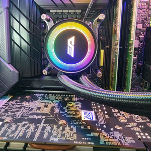 i5 13400f cpu, tuf b660m wifi, 다플 2열 수냉쿨러 이미지