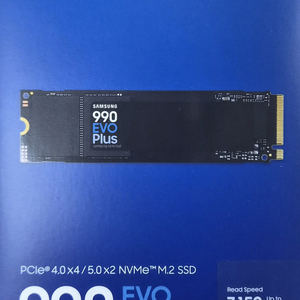 삼성전자 삼성 990 EVO PLUS 1TB M.2 NVMe SSD 정품 이미지