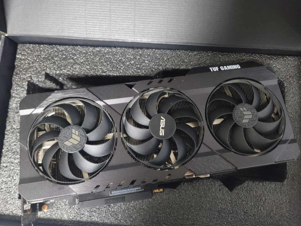 ASUS 터프 RTX 3080 10GB 그래픽카드 이미지