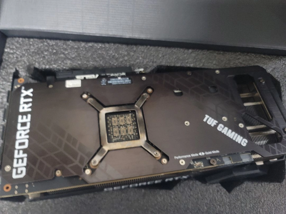 ASUS 터프 RTX 3080 10GB 그래픽카드 이미지