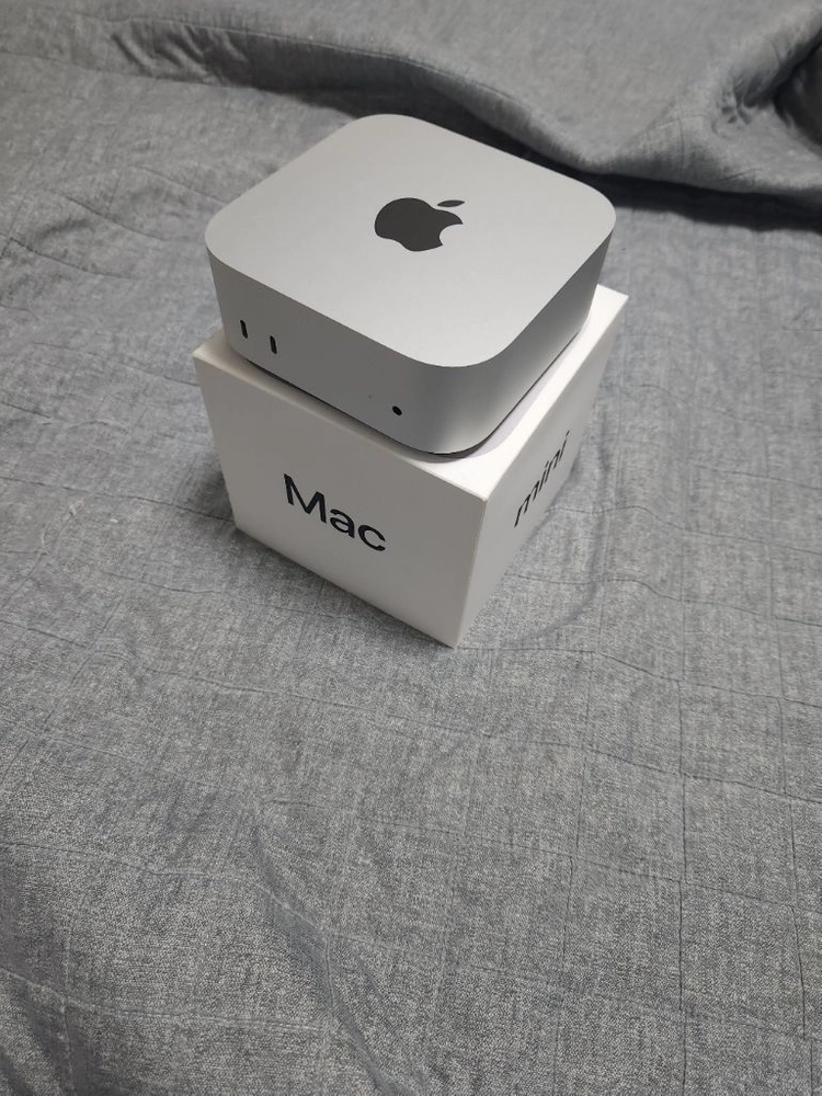 급처 맥미니 M4 32G 512G + 10기가 이더넷 - 안심되는 중고거래