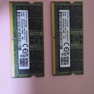 노트북용 삼성 DDR5 5600, 16gb * 2개(32gb) 이미지