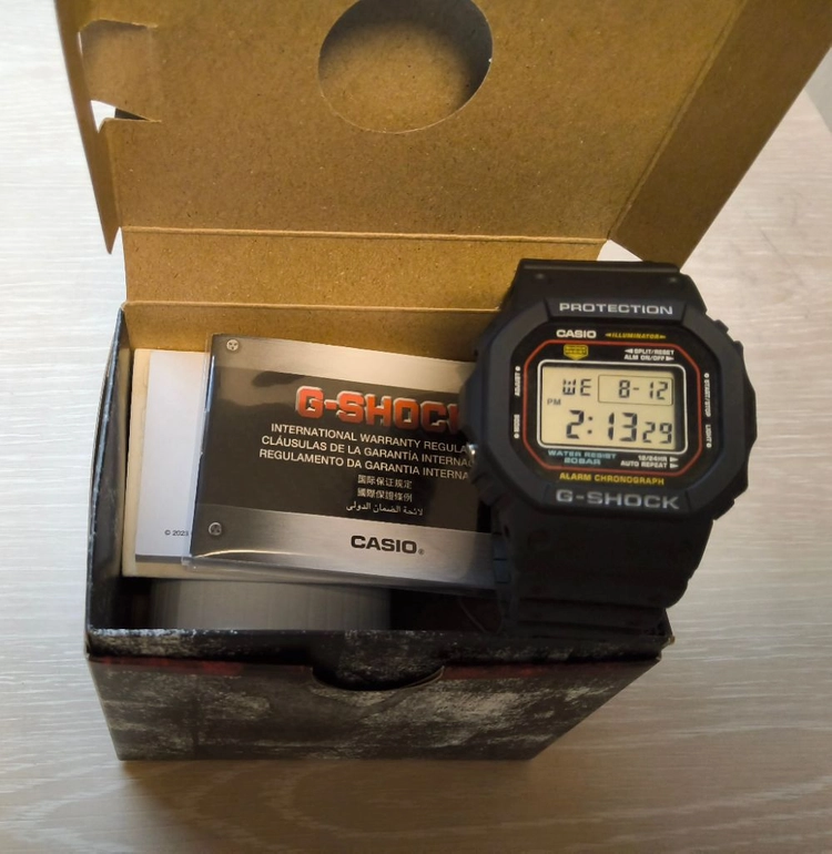 카시오 G-SHOCK GW-M5610U 블랙 풀박스(대전 세종 직거래만) - 안심되는 중고거래