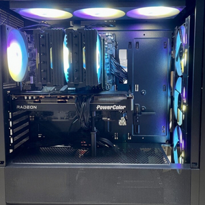 (새상품) 7800X3D 9070xt 게이밍 컴퓨터 본체 이미지