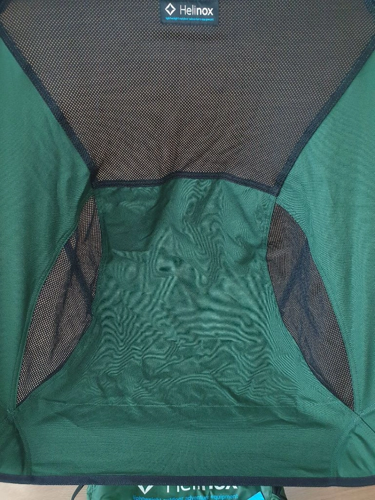 헬리녹스 체어원 XL 엑스라지 구형 그린 판매합니다. 이미지
