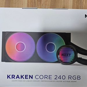 NZXT 크라켄 CORE 240 RGB 수냉쿨러 이미지