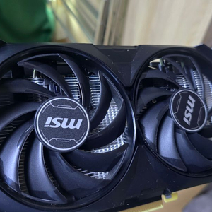 MSI 지포스 RTX 4060 Ti 벤투스 2X 블랙 OC D6 8GB 이미지