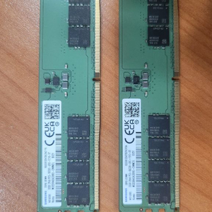 [가격인하]램 삼성 DDR5 32GB 5600MHZ (2개 보유) 이미지