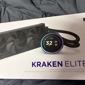 nzxt 크라켄엘리트v2 360 수냉쿨러 이미지