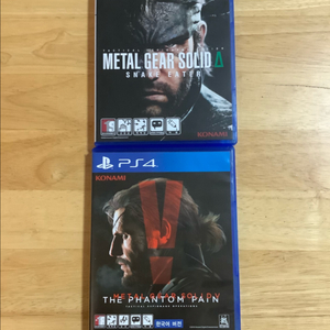PS5 메탈기어 솔리드 델타, PS4 메탈기어 솔리드 팬텀페인 이미지