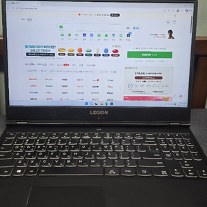 레노버 리전 게이밍노트북 1660ti 급처 이미지