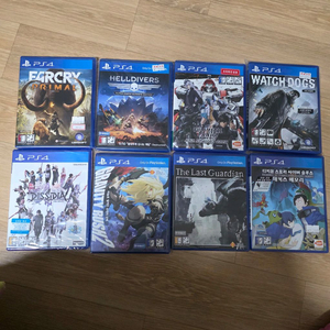 PS4 파크라이프라이멀 헬다이버 풀메탈패닉 와치독 디시디아 파이널판타지NT 그라비티러쉬2 더라스트가디언 해커스메모리 이미지