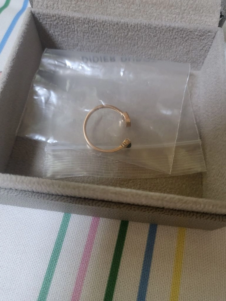 14k 디디에두보 탄생석반지 에메랄드) 주말까지 할인 이미지