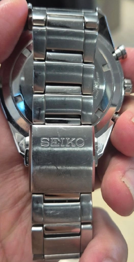 세이코 (SEIKO) 크로노 그래프 SSB173P1 실버/화이트 시계 이미지