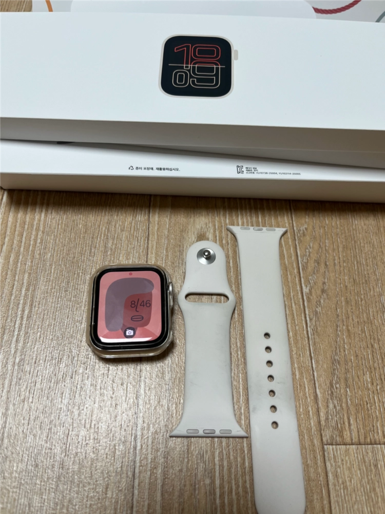 급처 애플워치 SE3 44mm 스타라이트 색상 판매해요 - 안심되는 중고거래