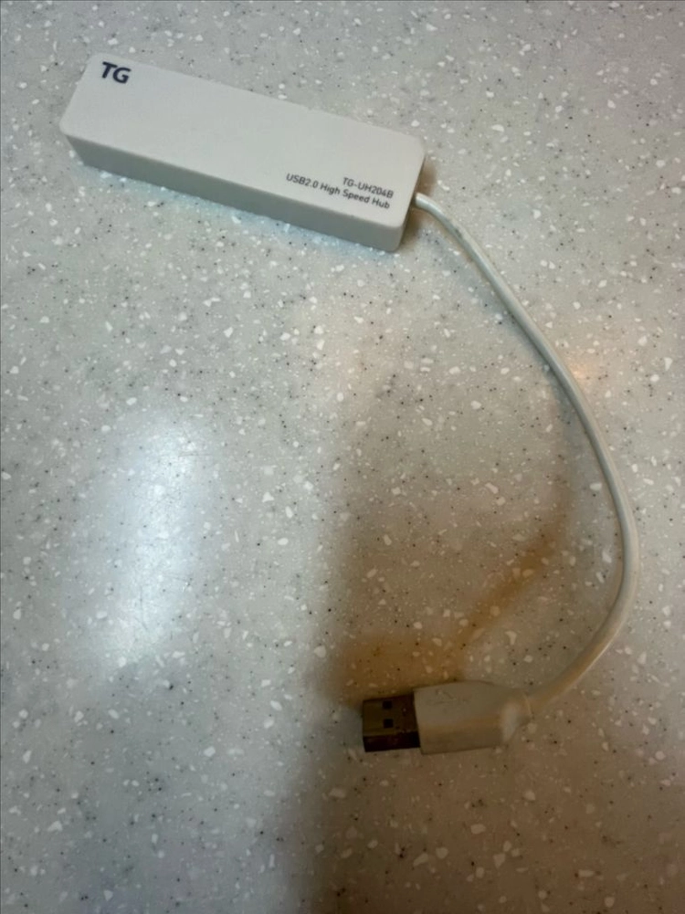 TG USB 허브 4구 화이트 이미지