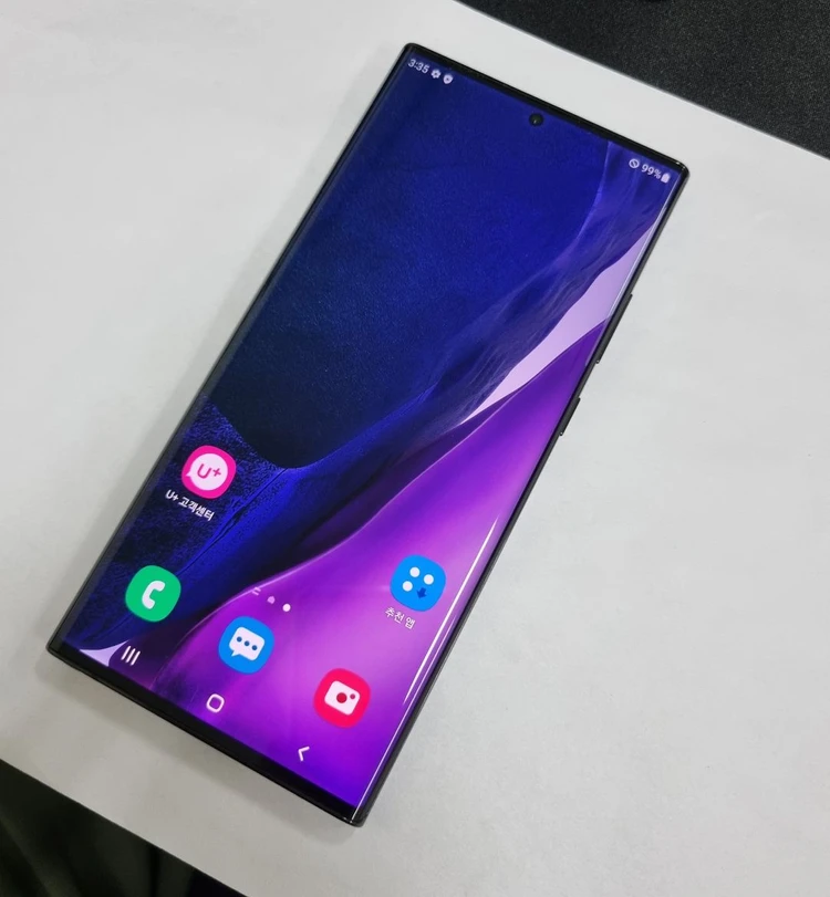 .갤럭시 노트20울트라 256GB 블랙 U+ 무잔상 A급 216447 이미지