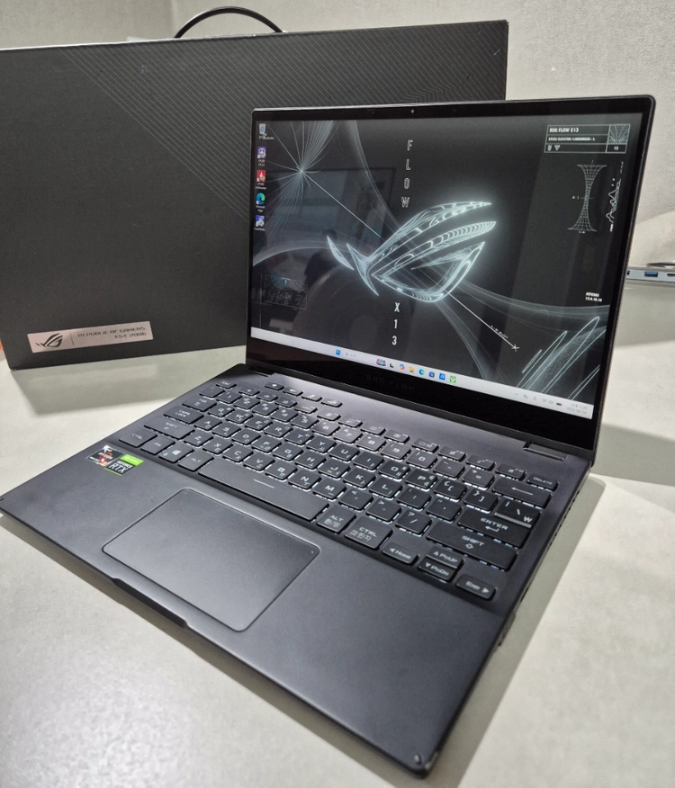 게이밍 노트북 ASUS ROG Flow X13(라이젠9 5900HS/RTX 3050Ti) - 안심되는 중고거래