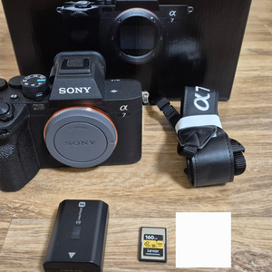 (대전)소니 A7m4 + cf expess A 160gb