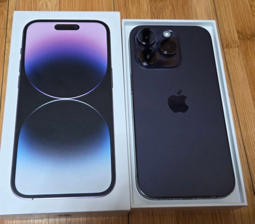애플 아이폰 14 pro 프로 128GB 딥 퍼플 이미지