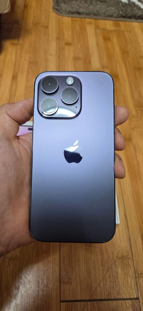 애플 아이폰 14 pro 프로 128GB 딥 퍼플 이미지