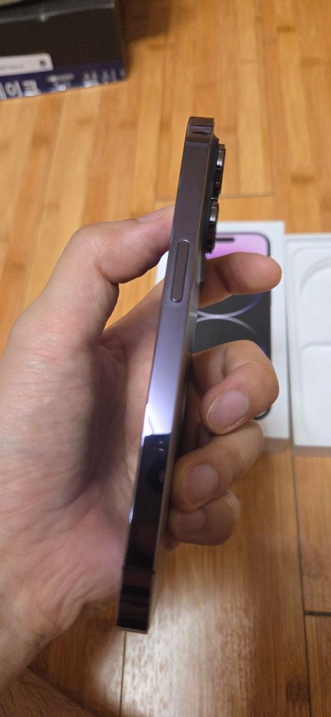 애플 아이폰 14 pro 프로 128GB 딥 퍼플 이미지