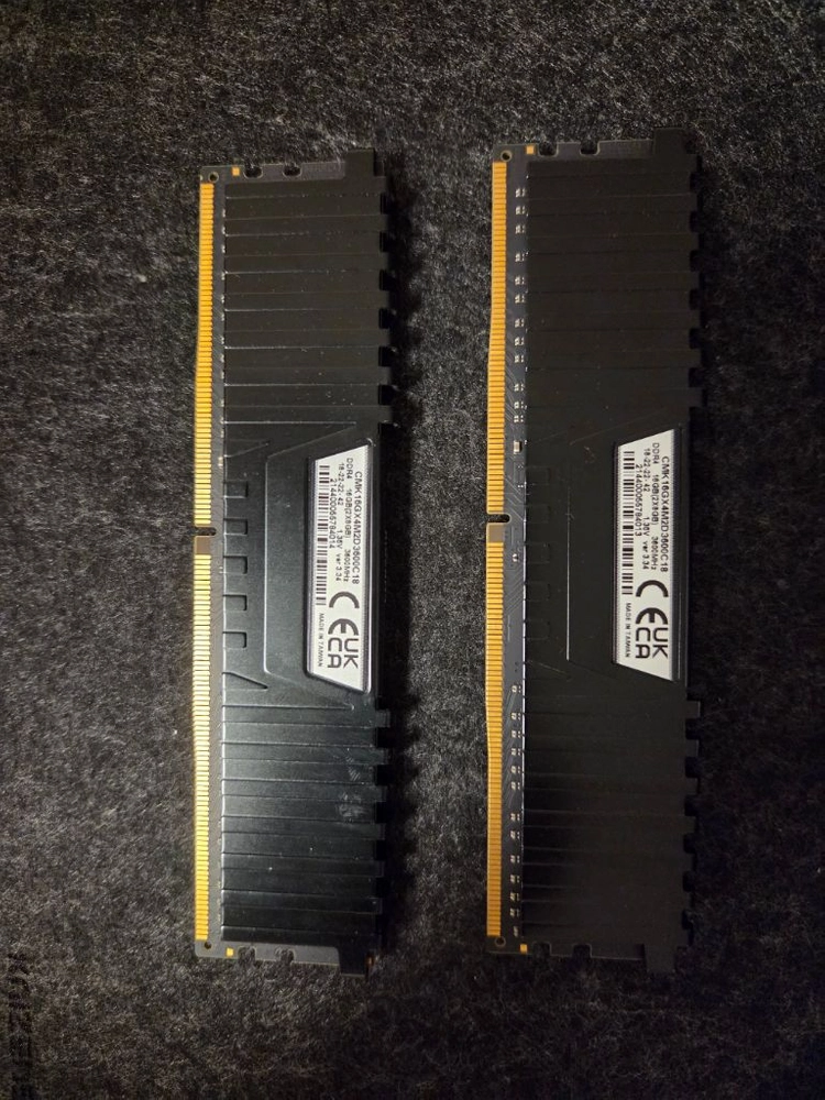 커세어 벤젠스 RGB DDR4 3600MHz 램 (8GBx2) 16gb 이미지