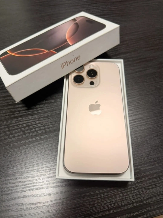 아이폰16프로 데저트 티타늄 256GB 풀박스 자급제 이미지