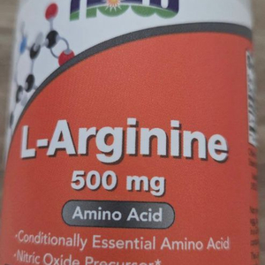 [미개봉 제품] NOW FOODS 나우푸드 L 아르기닌 500mg 100캡슐 이미지