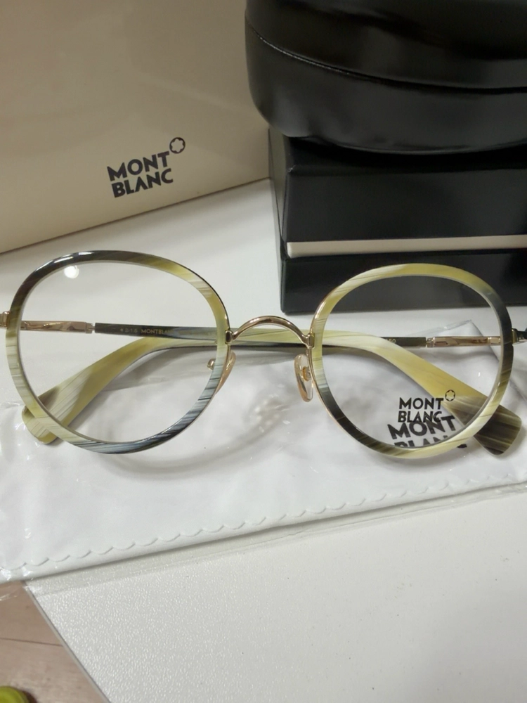 새제품 몽블랑 MONTBLANC 명품 안경테 미사용 풀세트 이미지