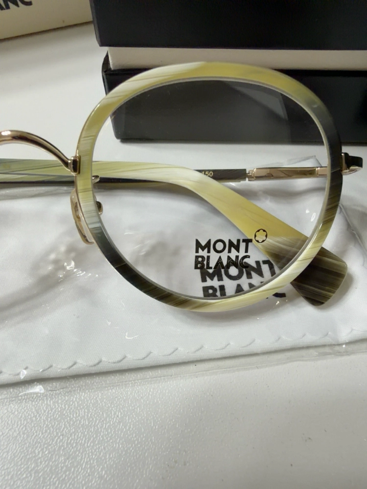 새제품 몽블랑 MONTBLANC 명품 안경테 미사용 풀세트 이미지